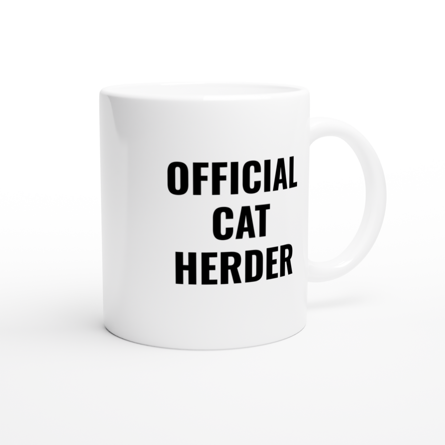 Official Cat Herder Cat Mug