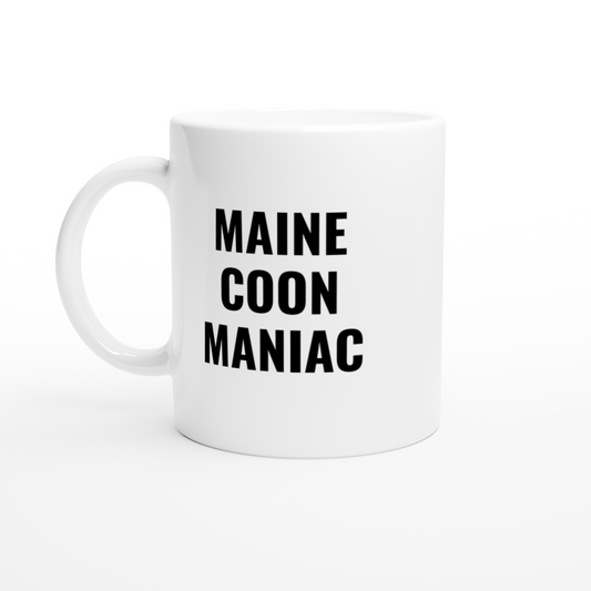 Maine Coon Maniac Cat Mug