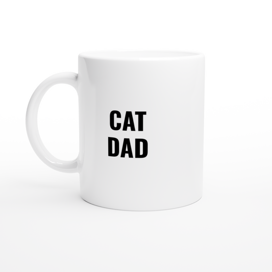 Cat Dad Cat Mug